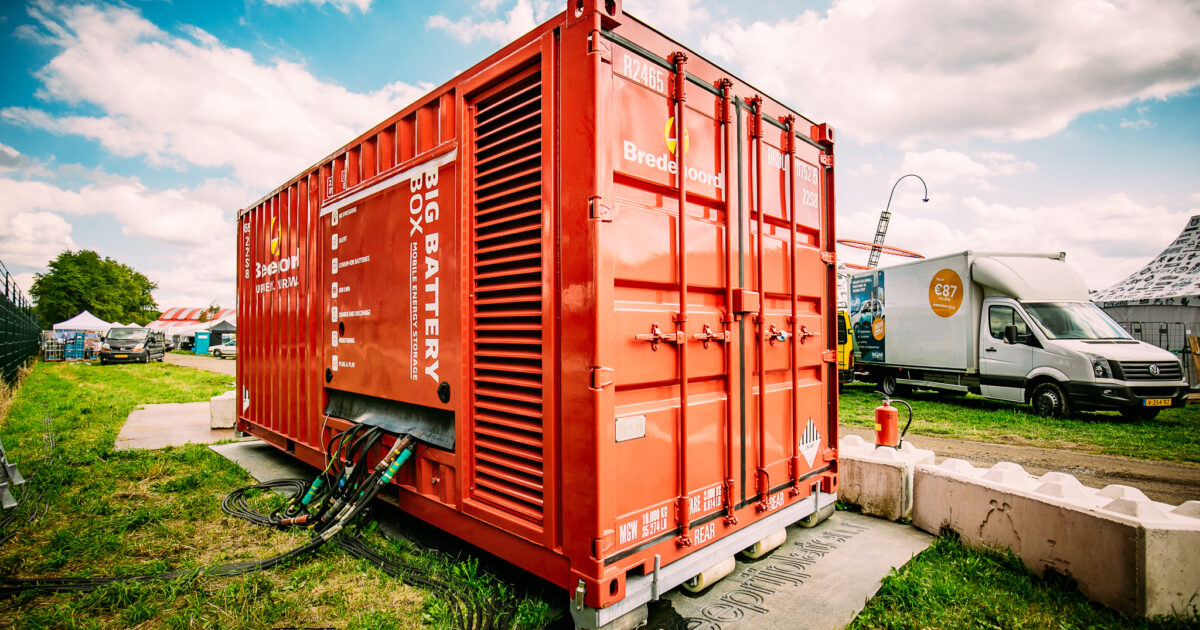 Big Battery Box powers restaurant of the future Bredenoord